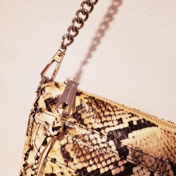 REBECCA MINKOFF Snakeskin Emb. LTR Messenger-NWOT - Picture 4 of 8